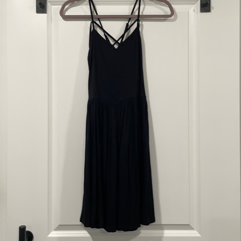 COPY - Black criss cross dress, Size Medium